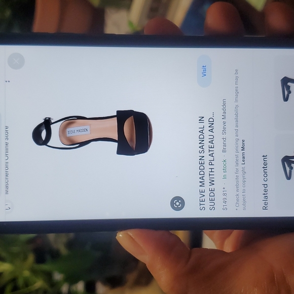 Steve Madden Suede Luv Platform - Picture 4 of 5